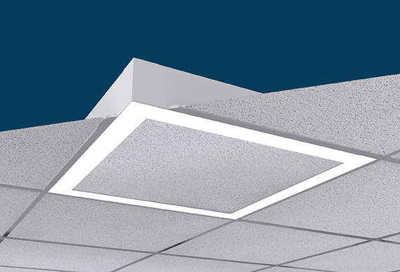 MLS2-22G Series | LIGHTSHAPES2 2X2 Square Module Recessed Mount for Grid Ceilings
